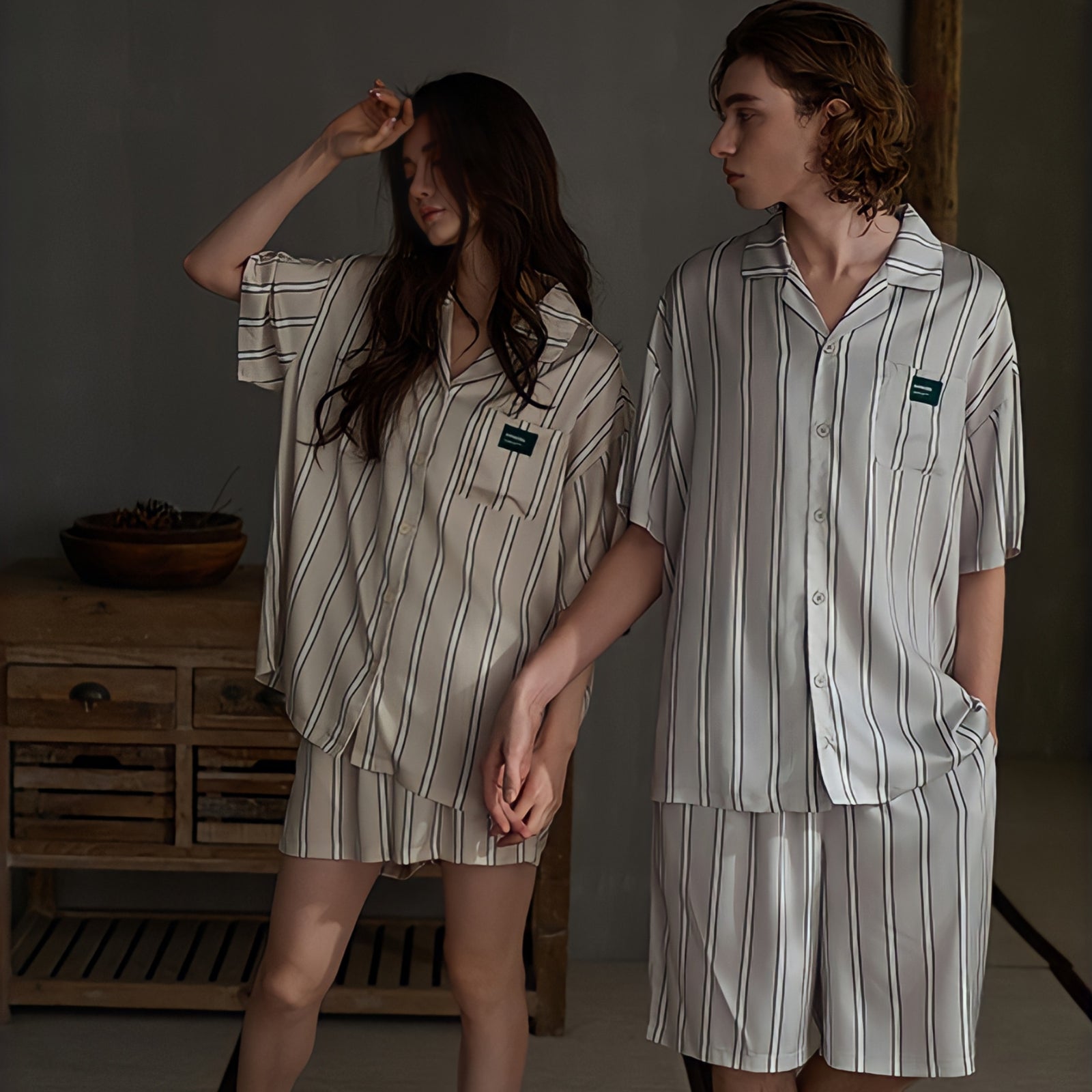 Cool Touch Stripe Summer Pajamas