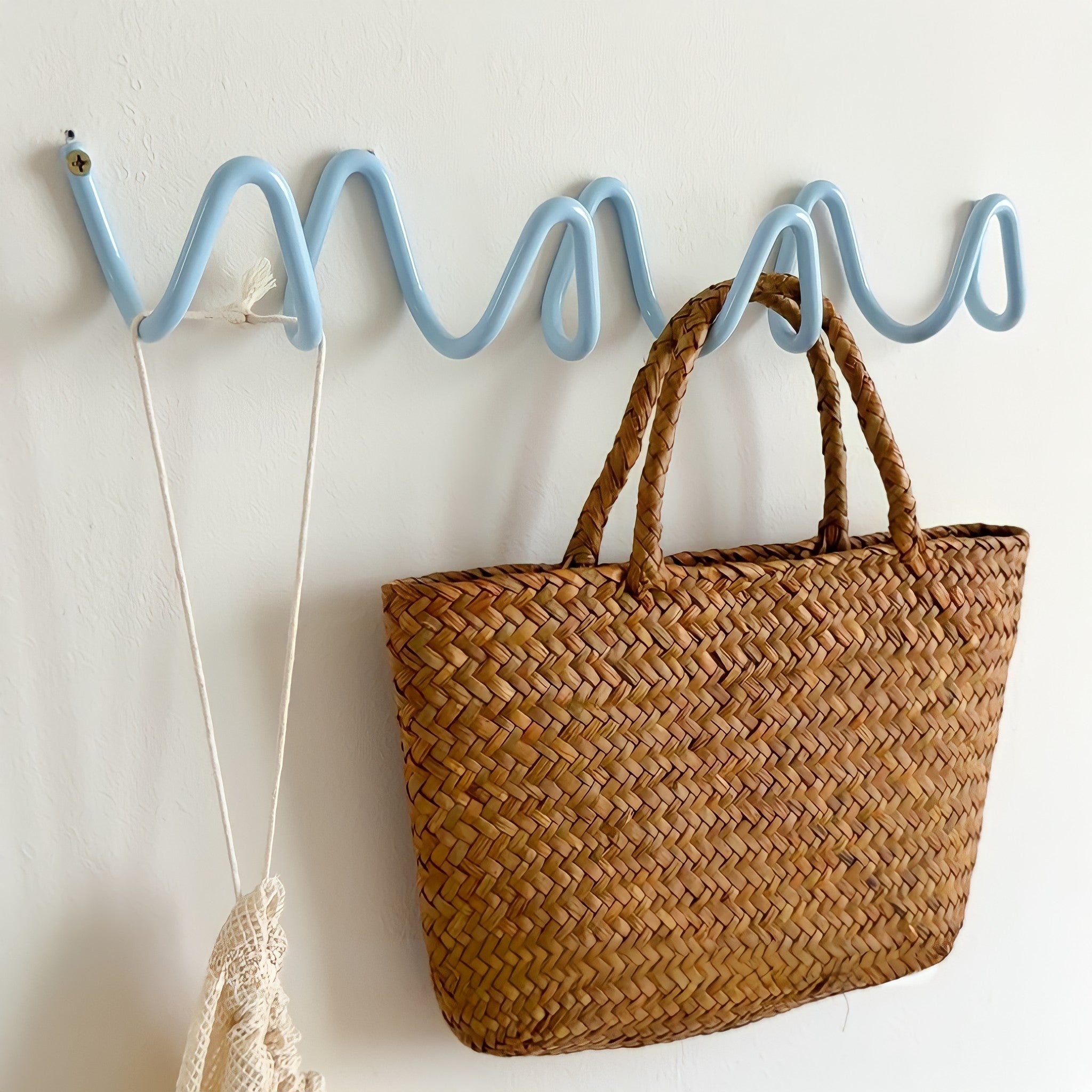 Wave Wall Hook Blue