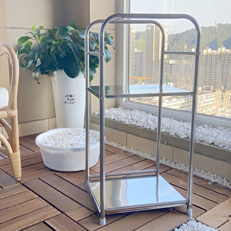 ステンレスバウハウスシンプル収納ラック kocol