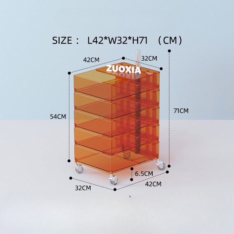 アクリルクリアキャビネット kocol