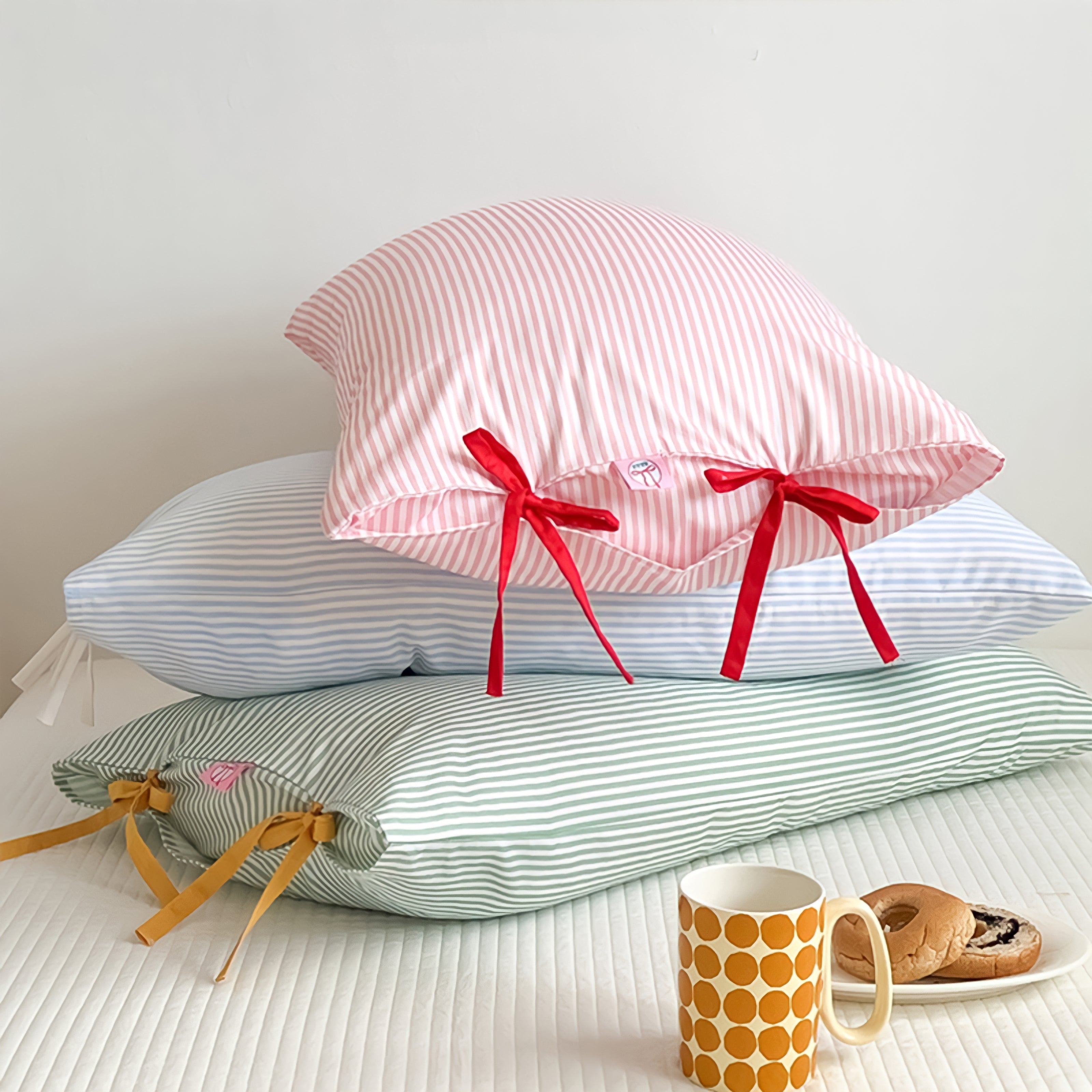 HAY リボンストライプクッションカバー HAY リボンストライプクッションカバー 部屋の雰囲気が一変