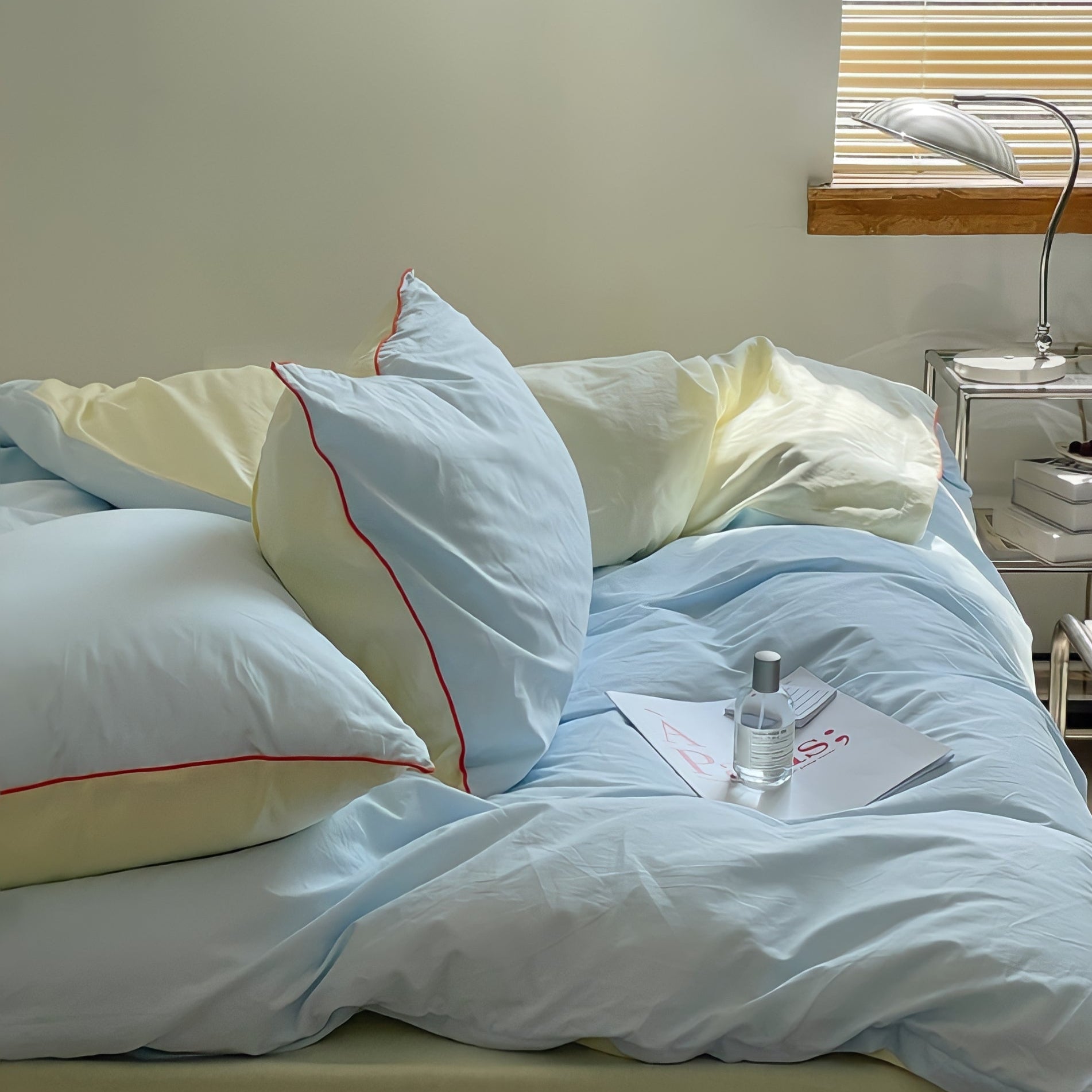 ウォッシュドコットンバイカラー寝具セット – kocol