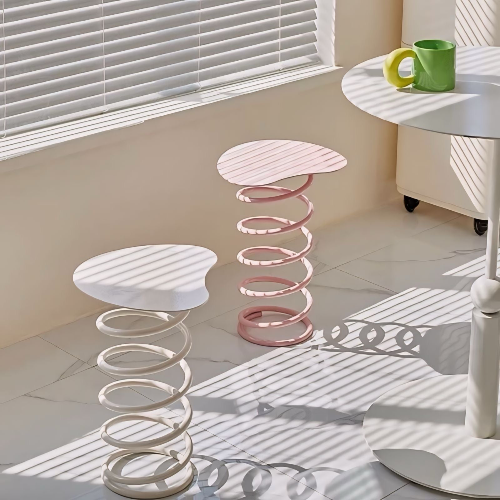 カラフルスプリングミニサイドテーブル kocol