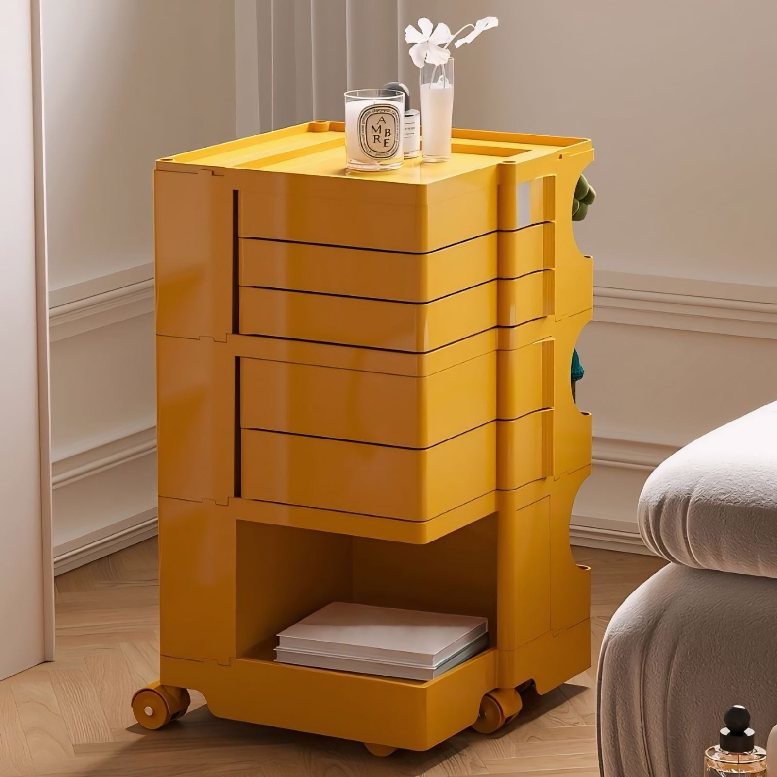 キャスター付きボビーワゴン kocol