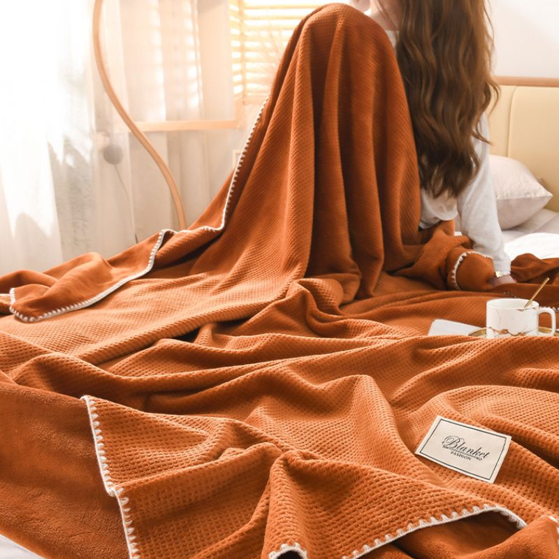 カラフルワッフルブランケット kocol