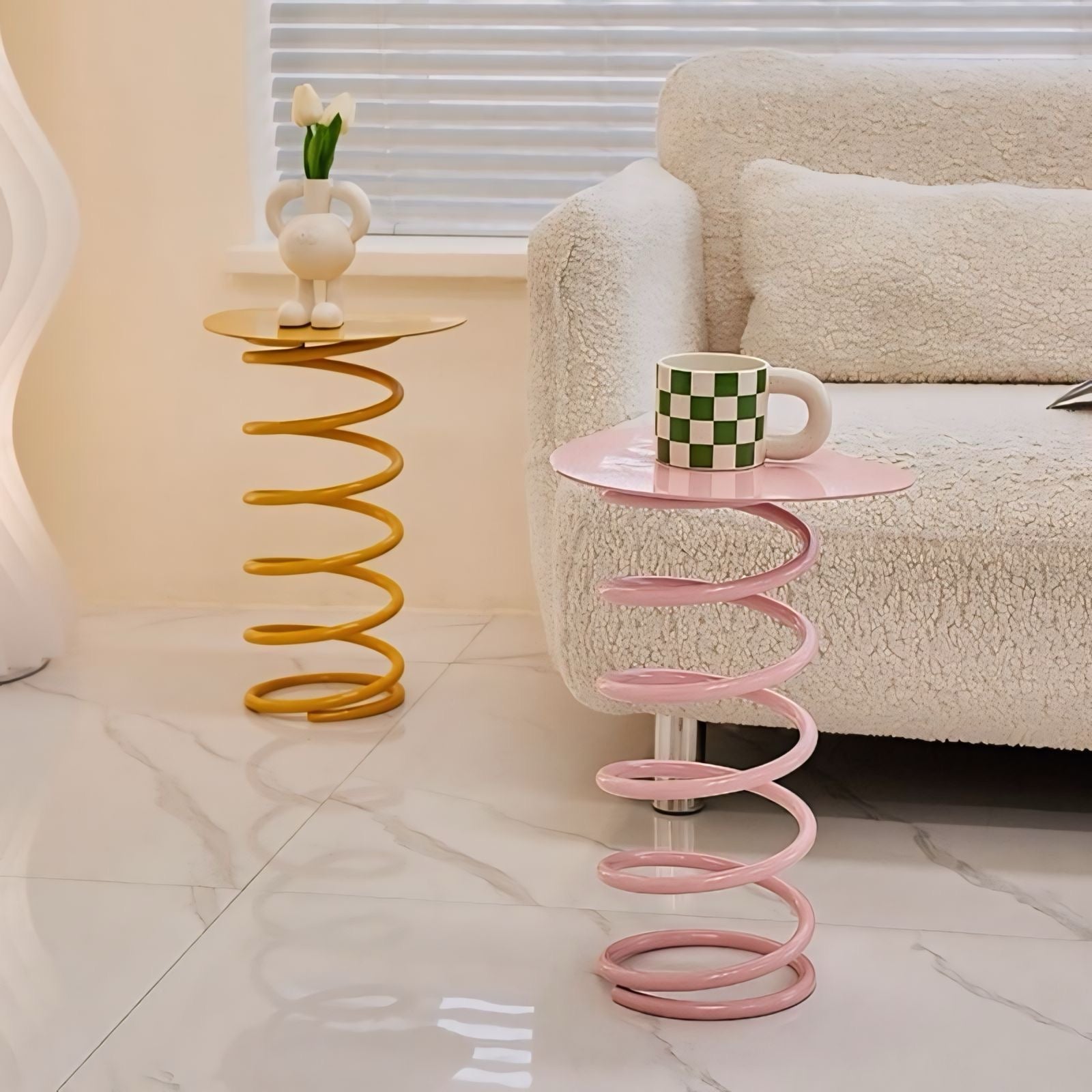 カラフルスプリングミニサイドテーブル kocol