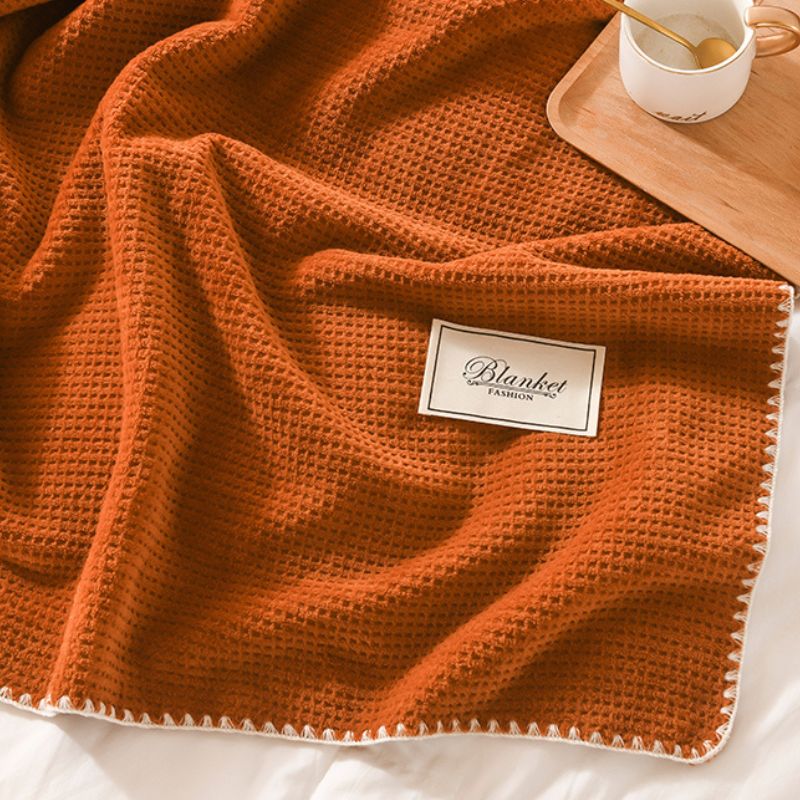 カラフルワッフルブランケット kocol