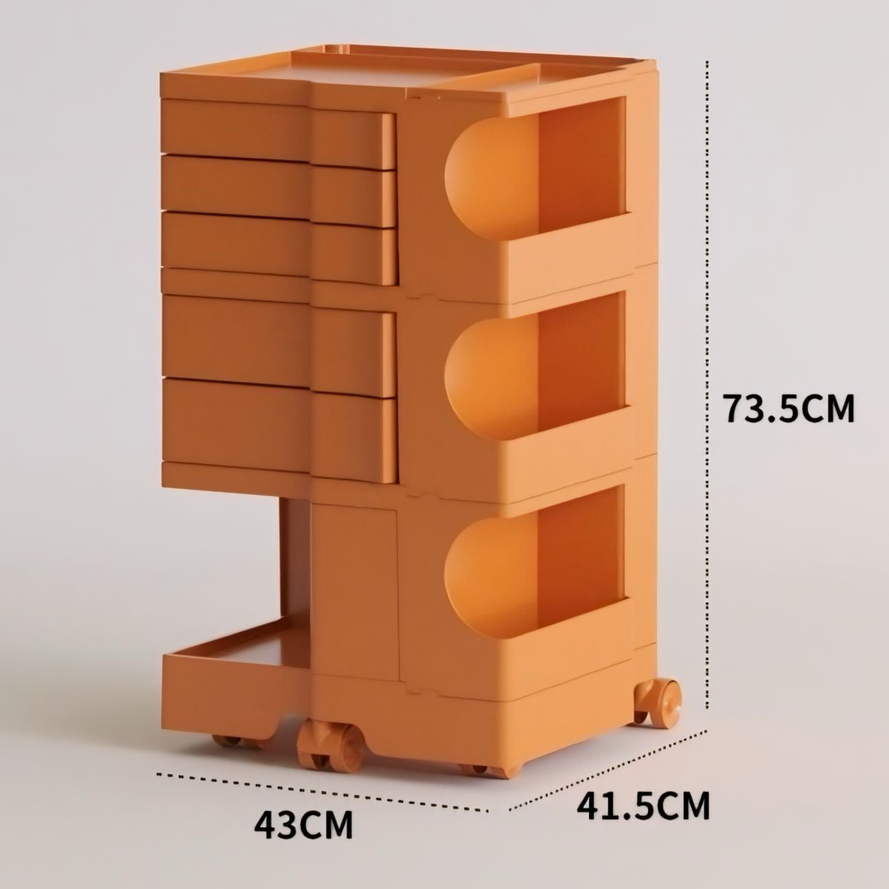 キャスター付きボビーワゴン kocol