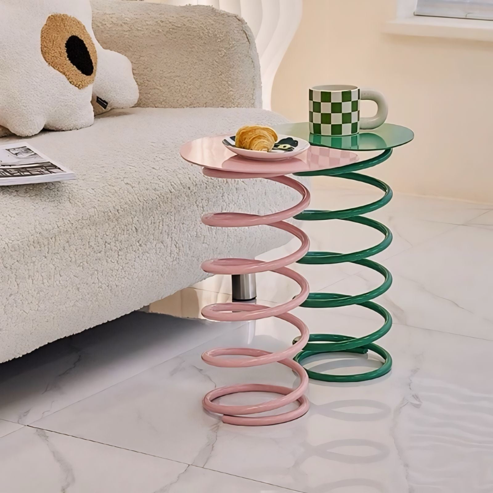 カラフルスプリングミニサイドテーブル kocol