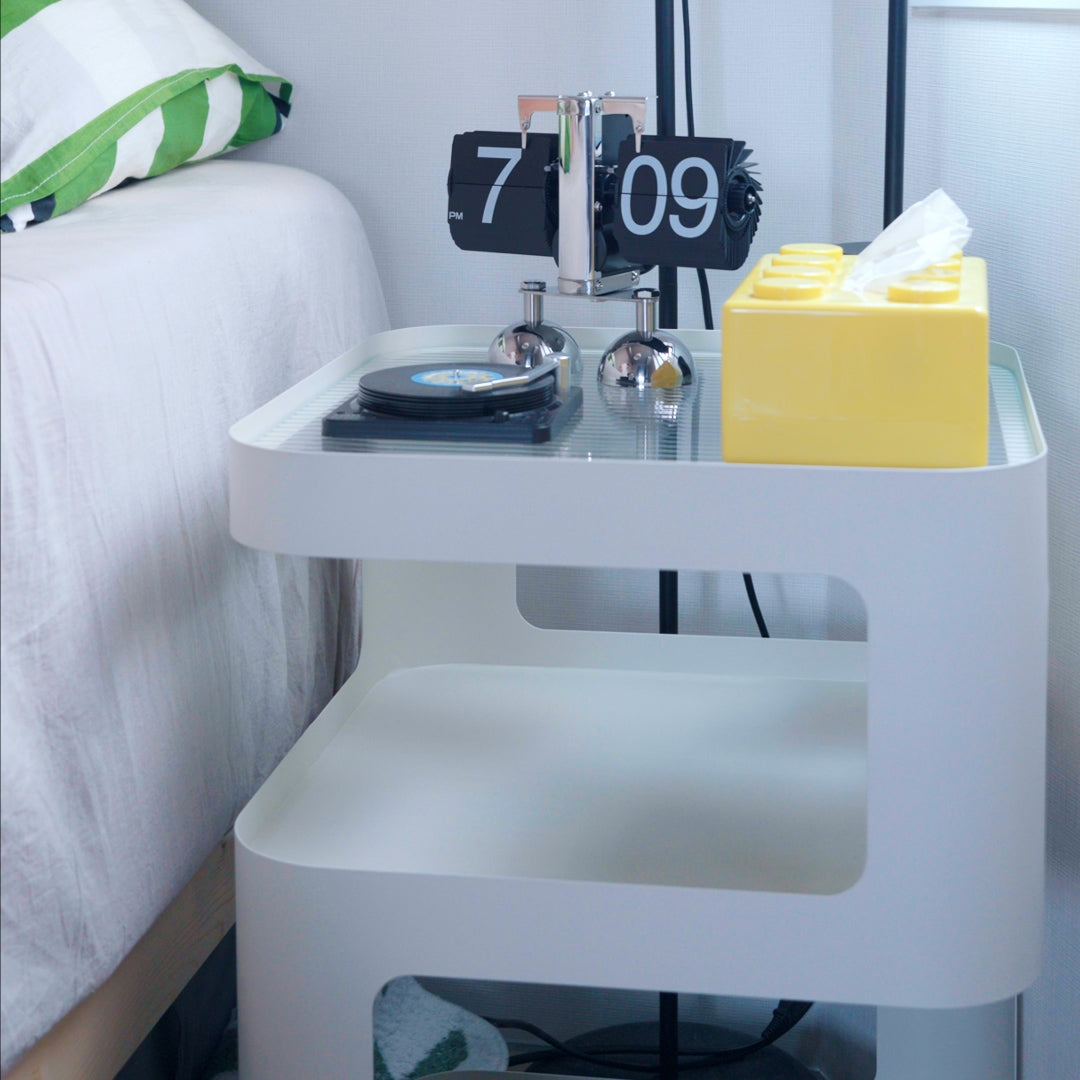 可動式スクエアサイド収納テーブル kocol