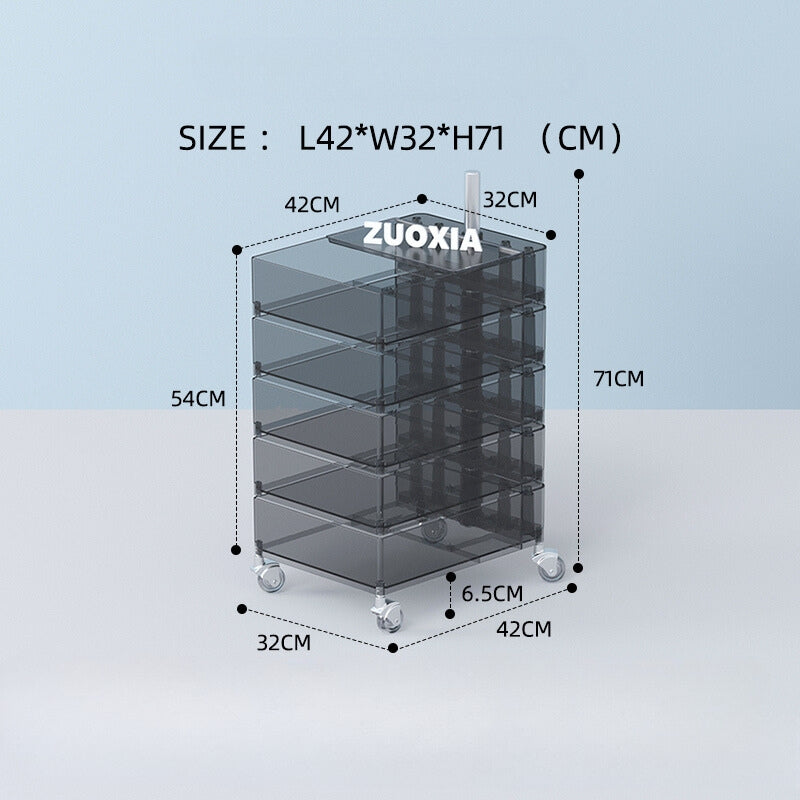 アクリルクリアキャビネット kocol