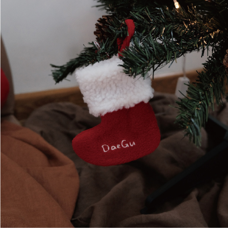 【カスタマイズ対応】クリスマスソックス kocol