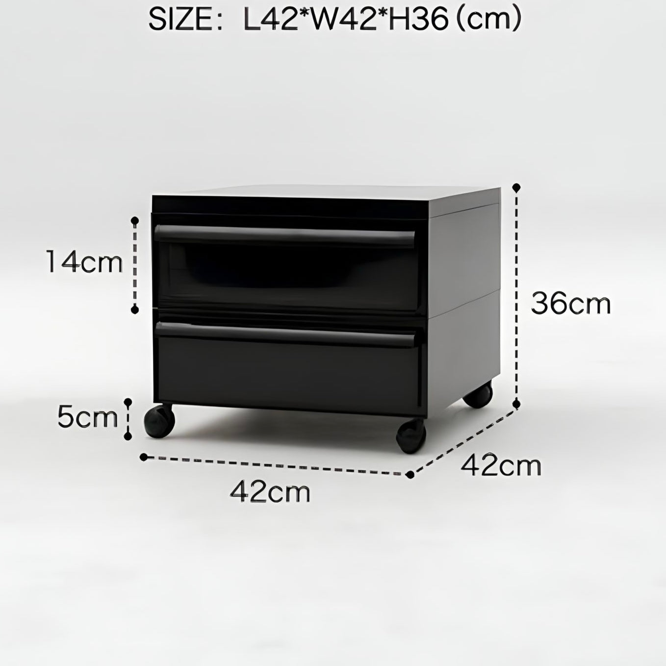 モダンカラフル可動式キャビネット kocol