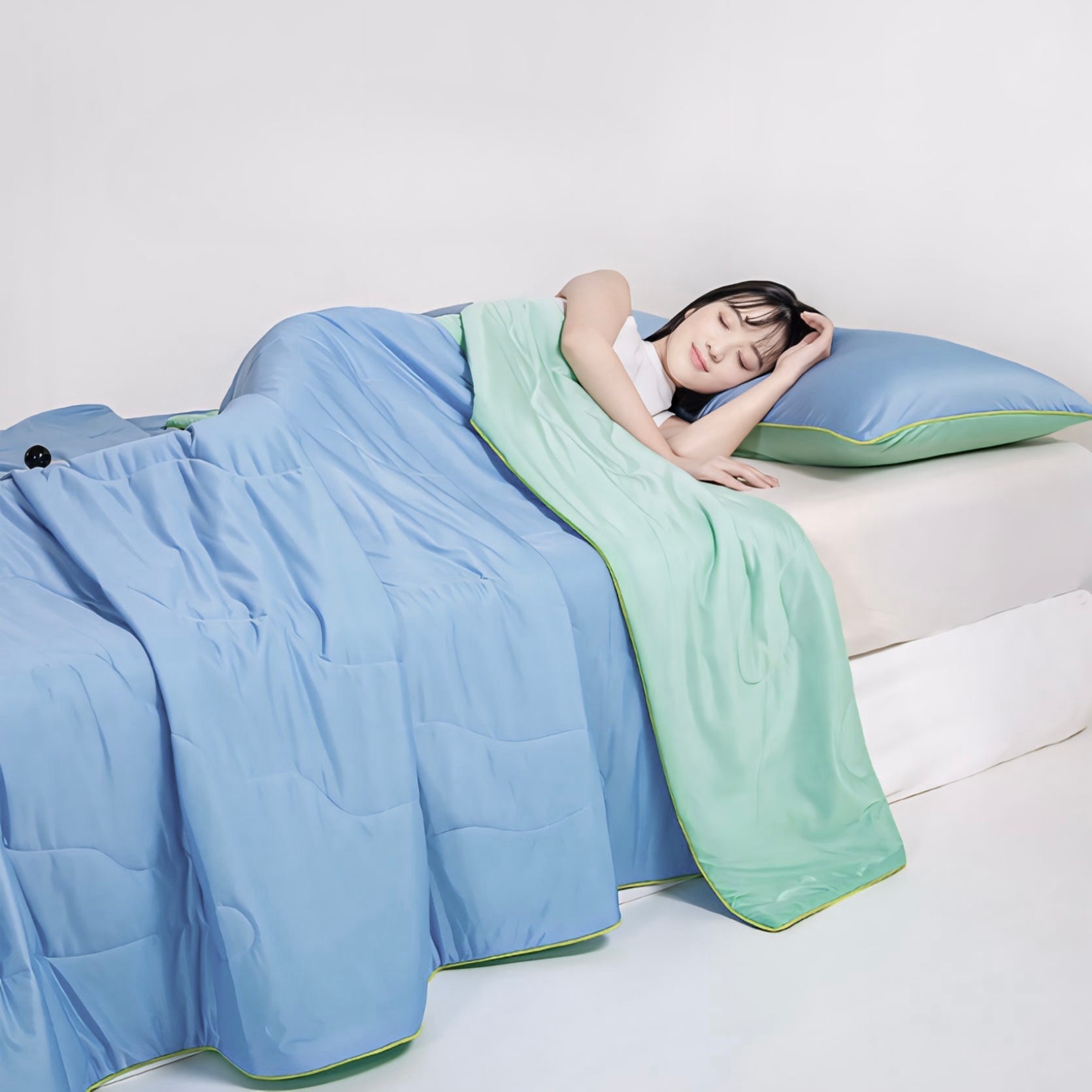 Wカラーひんやりケット（サマーブルー） – kocol