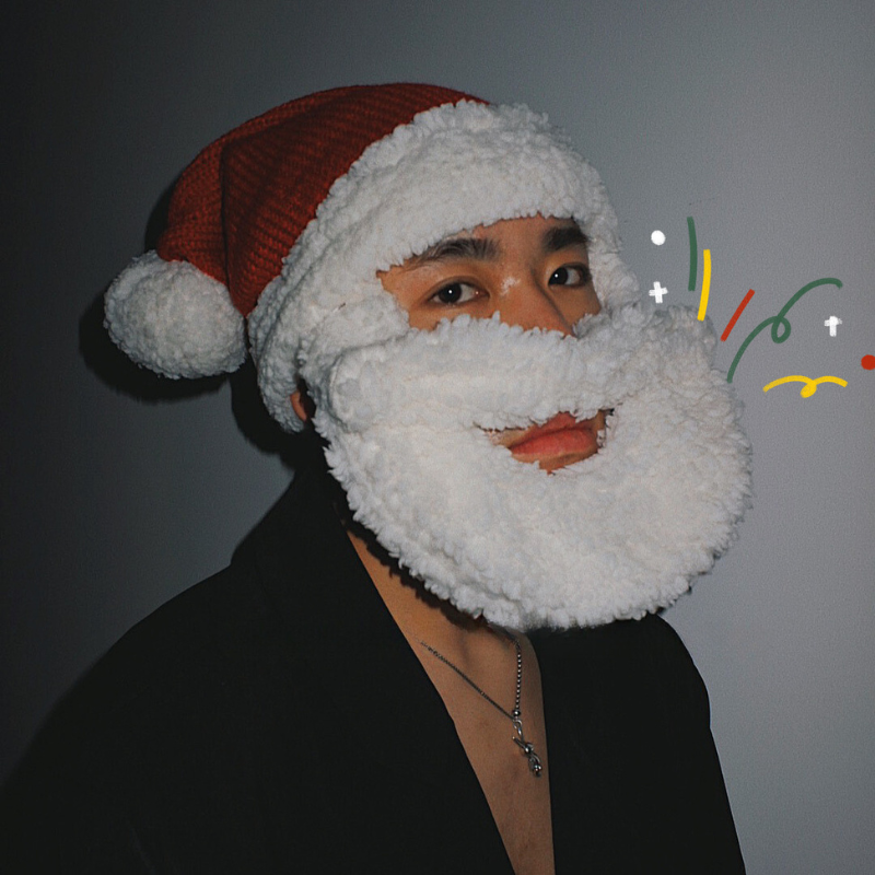 親子で楽しむサンタ帽子 kocol