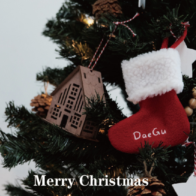 【カスタマイズ対応】クリスマスソックス kocol