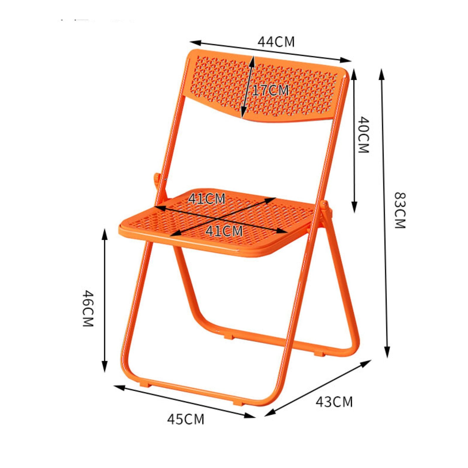 カラフルラタンスタイル折り畳みチェア