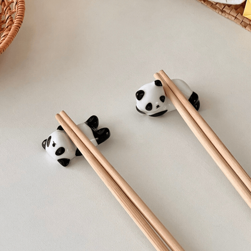 パンダ箸置き / panda chopstick rest - kocol
