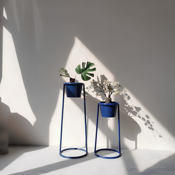 Slim High-Type Plant Stand - Klein Blue