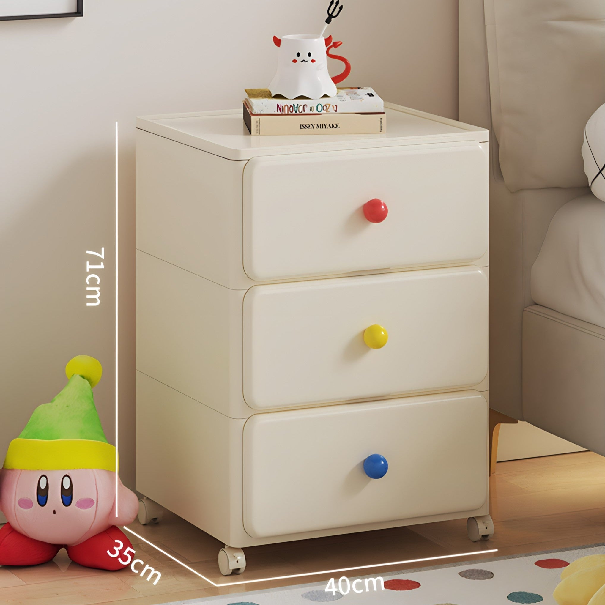 Pop Color Rolling Chest