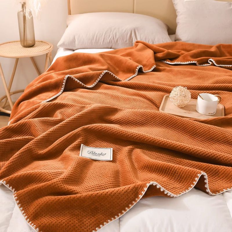 カラフルワッフルブランケット kocol