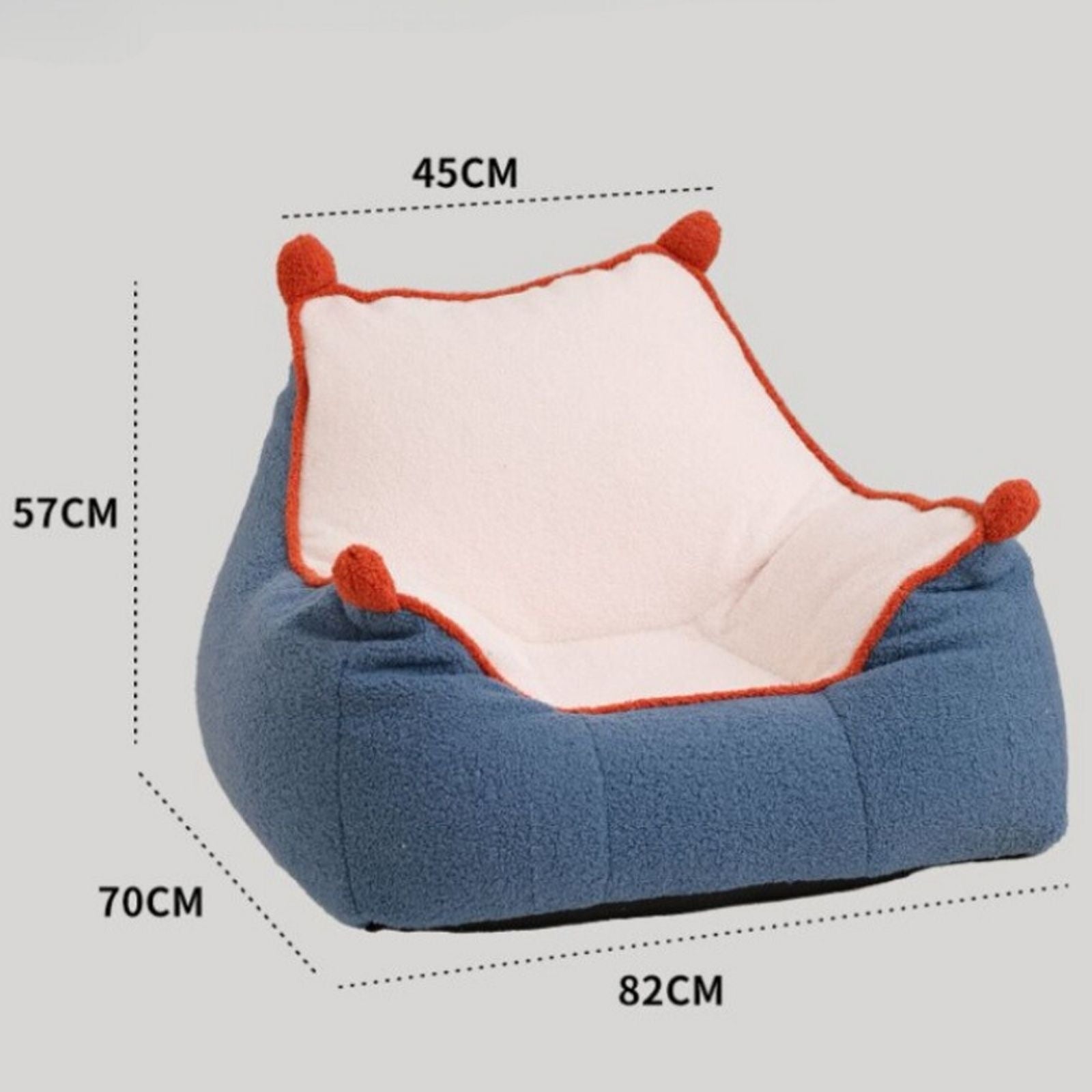 美品 kocol(ココル)パイピングコントラストカラー一人掛けソファ パイピングコントラストカラー一人掛けソファ