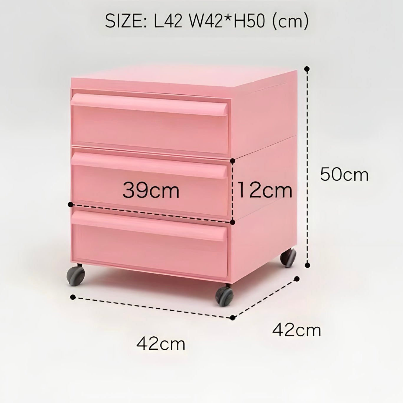 モダンカラフル可動式キャビネット kocol