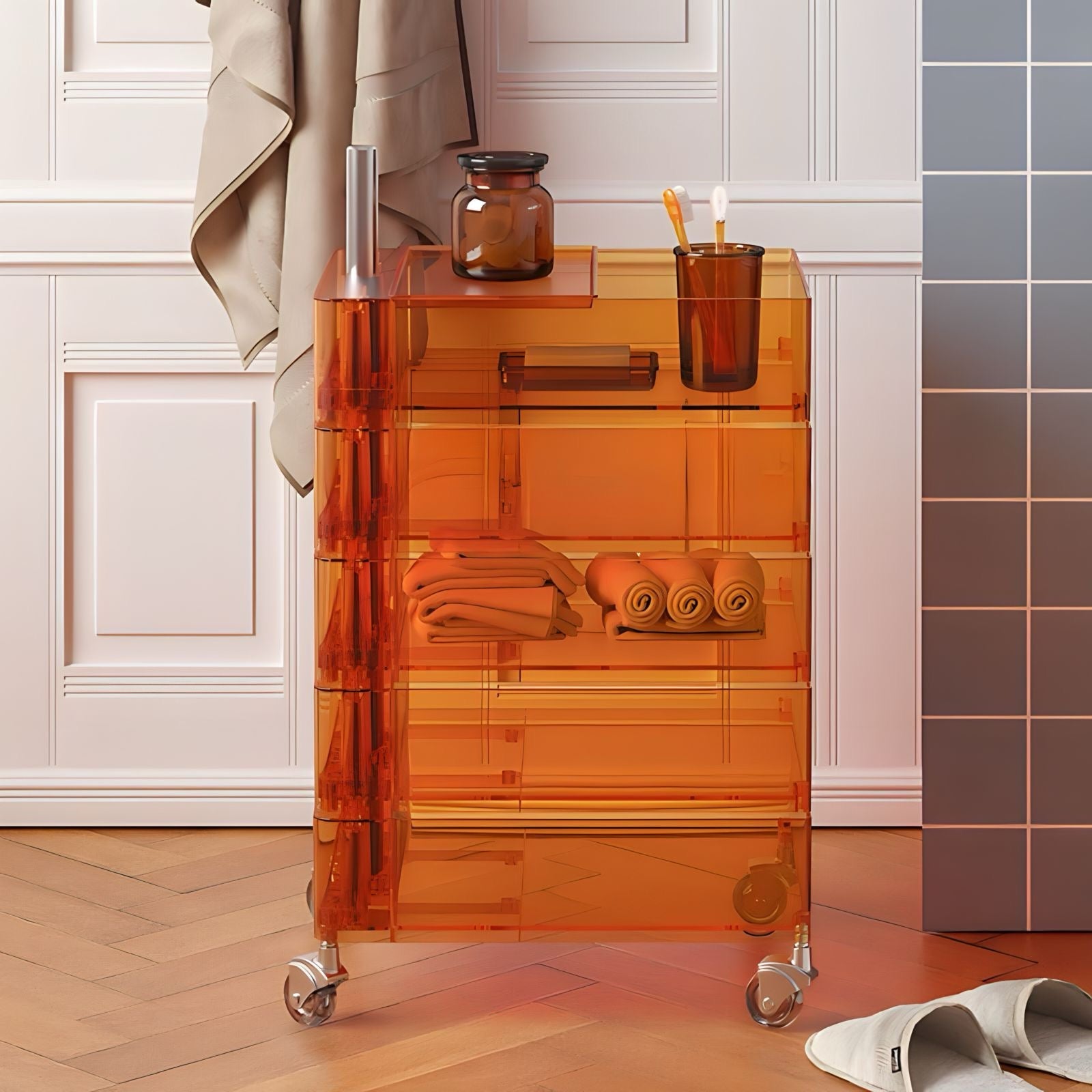 アクリルクリアキャビネット kocol