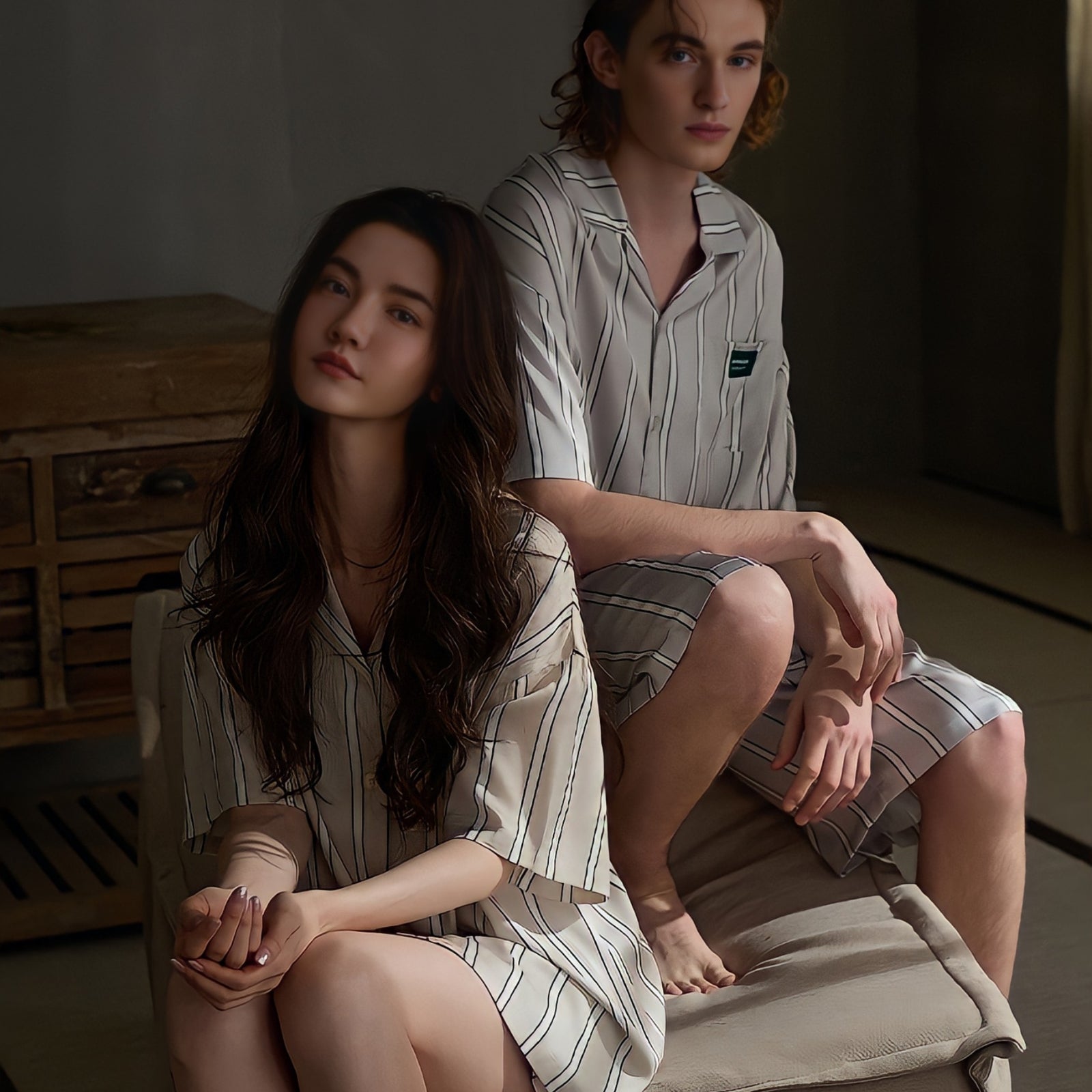 Cool Touch Stripe Summer Pajamas