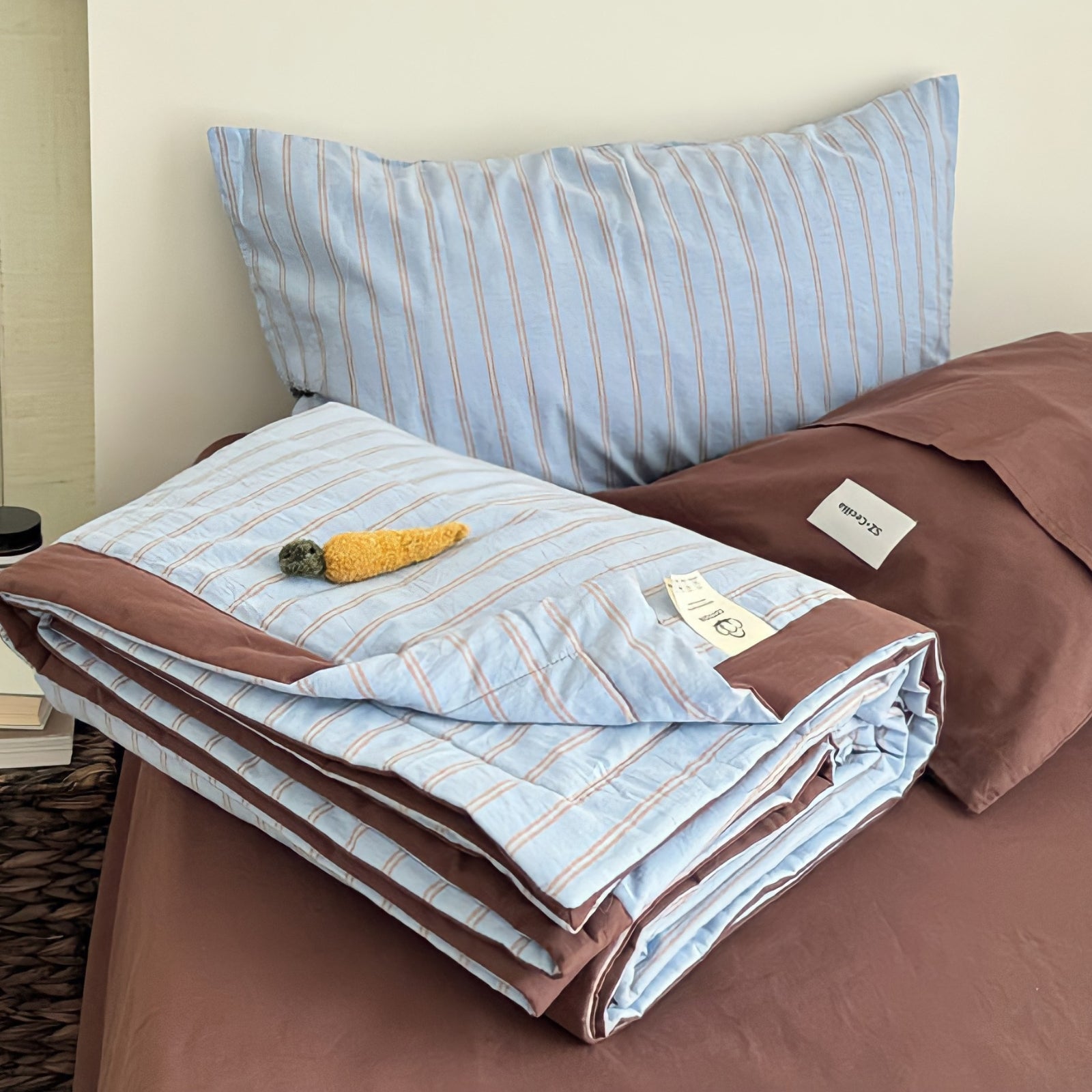 Striped Summer Cotton Quilt 