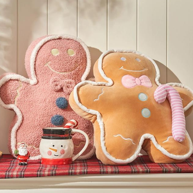 ジンジャーブレッドマンクッキーマンクリスマスぬいぐるみ kocol