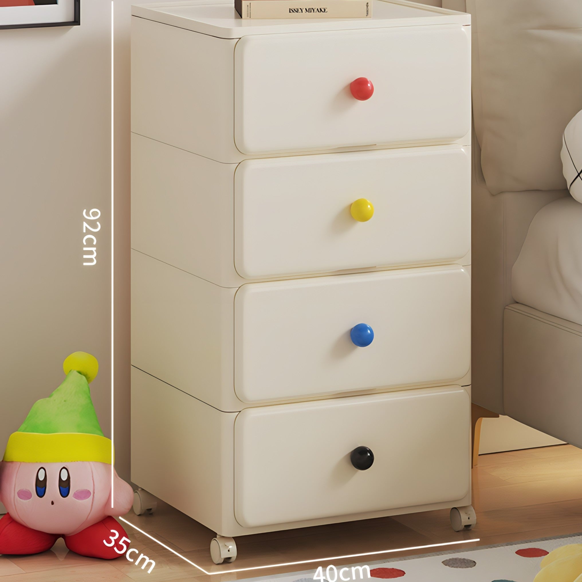 Pop Color Rolling Chest