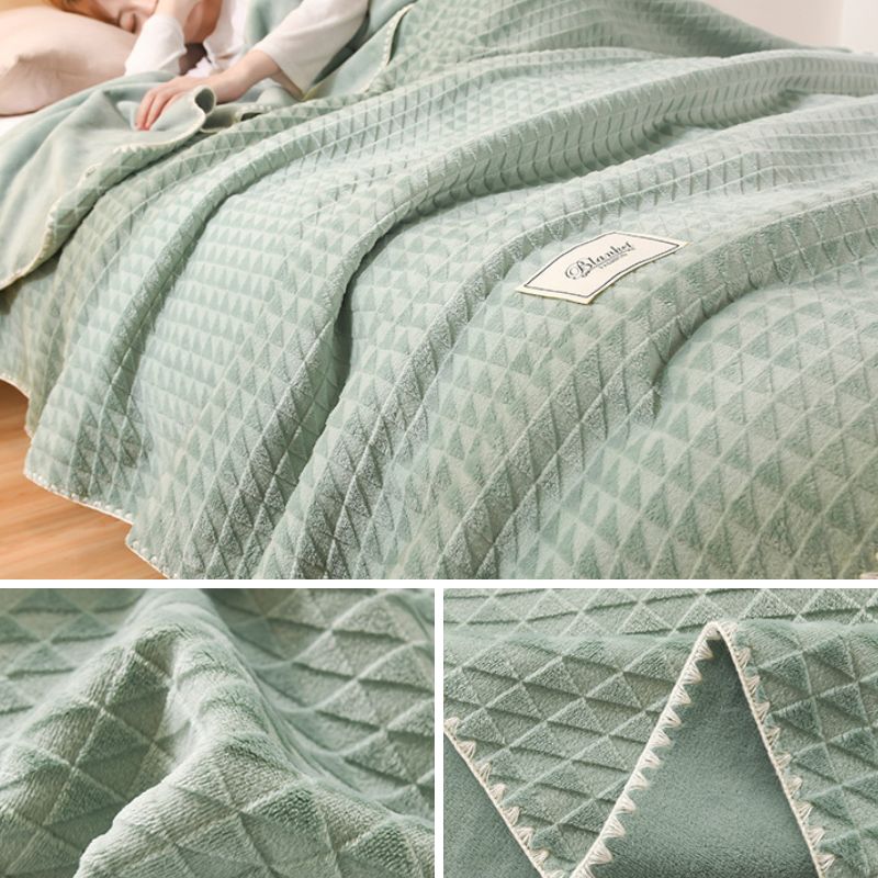 カラフルワッフルブランケット kocol