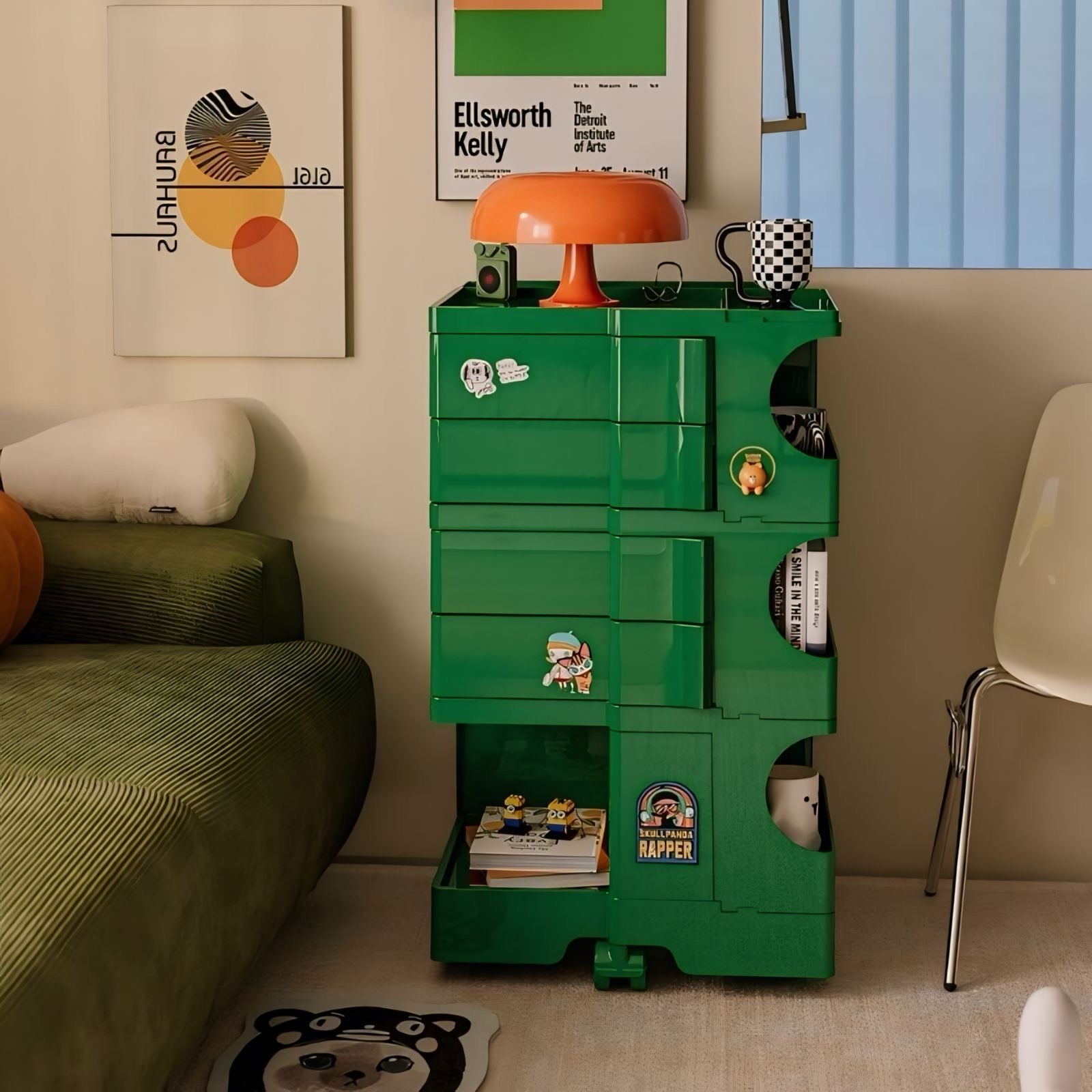 キャスター付きボビーワゴン kocol