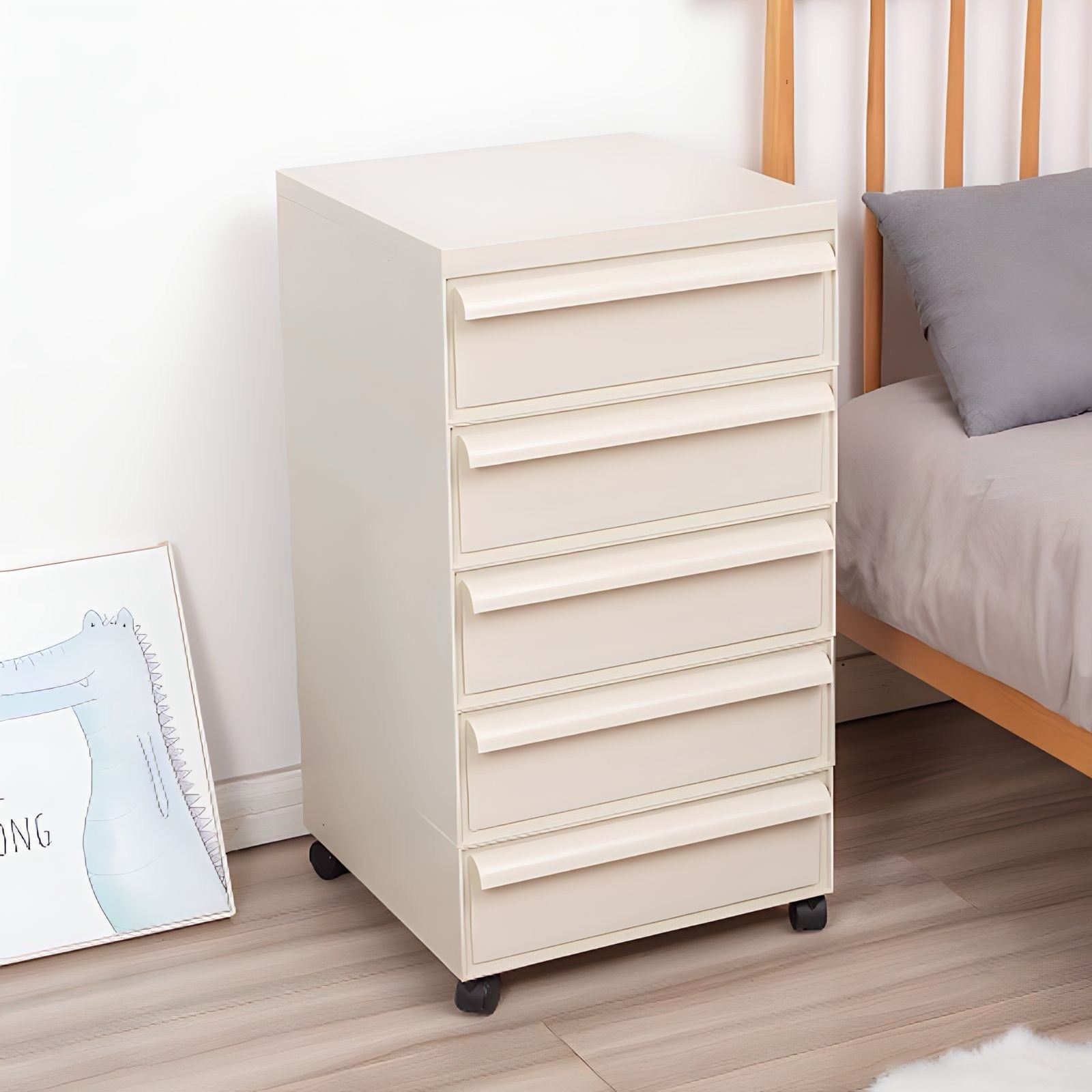 モダンカラフル可動式キャビネット kocol