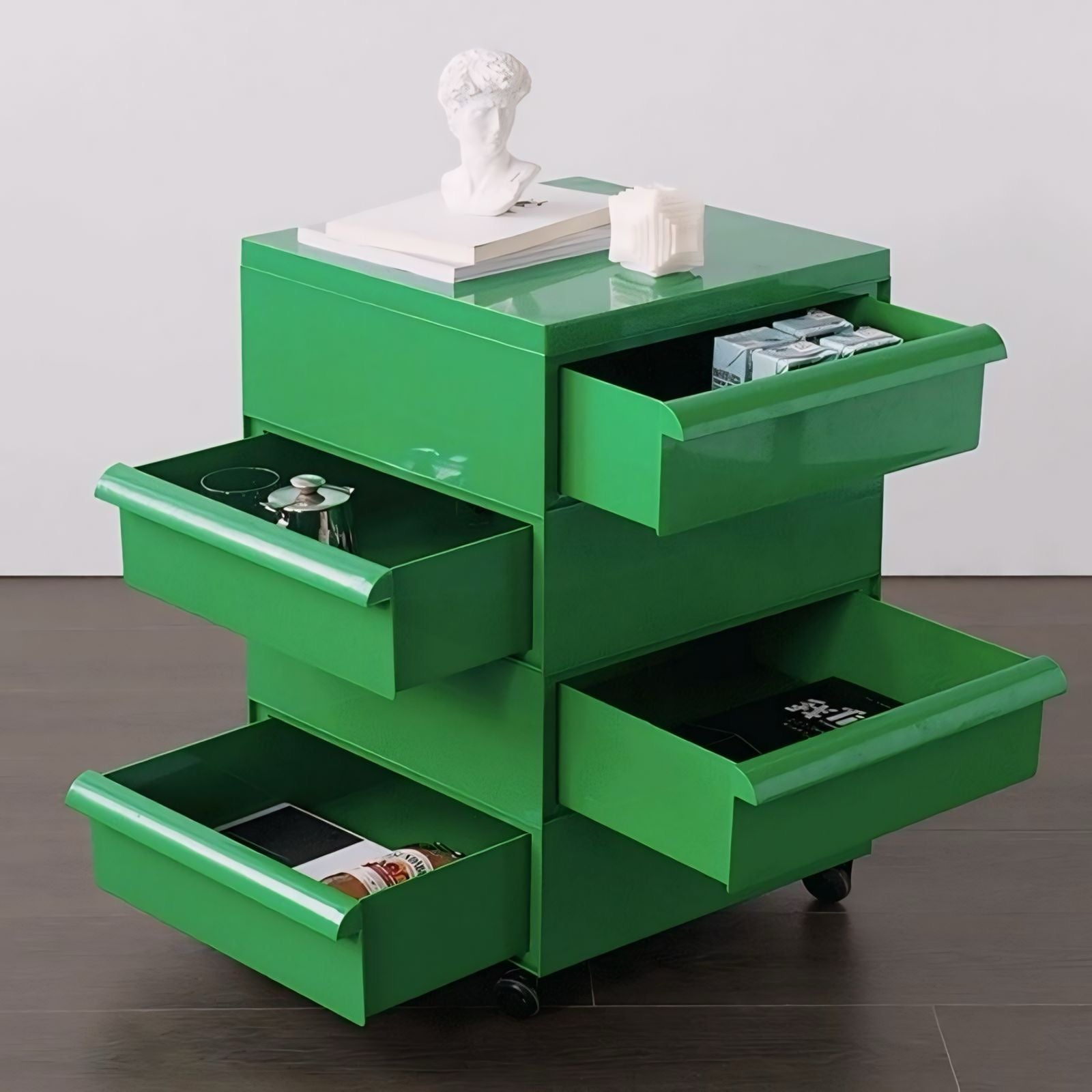 モダンカラフル可動式キャビネット kocol