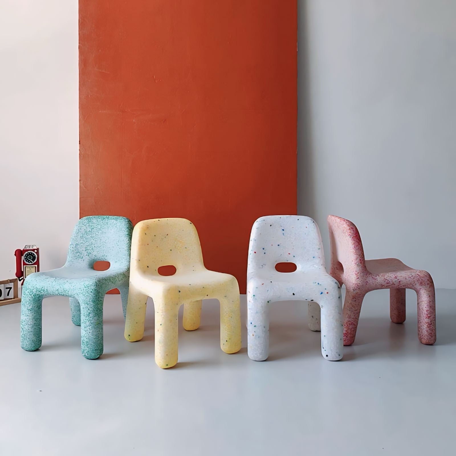 カラフルミニキッズチェア kocol