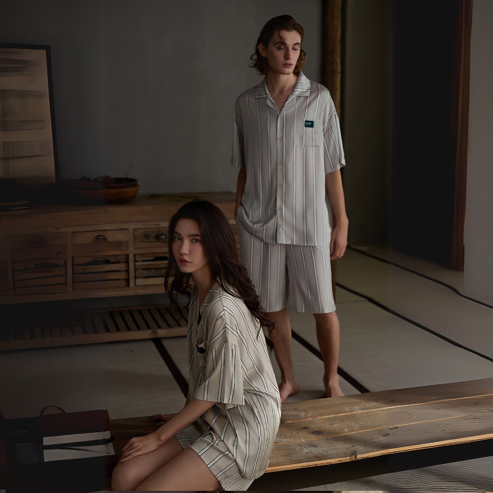 Cool Touch Stripe Summer Pajamas