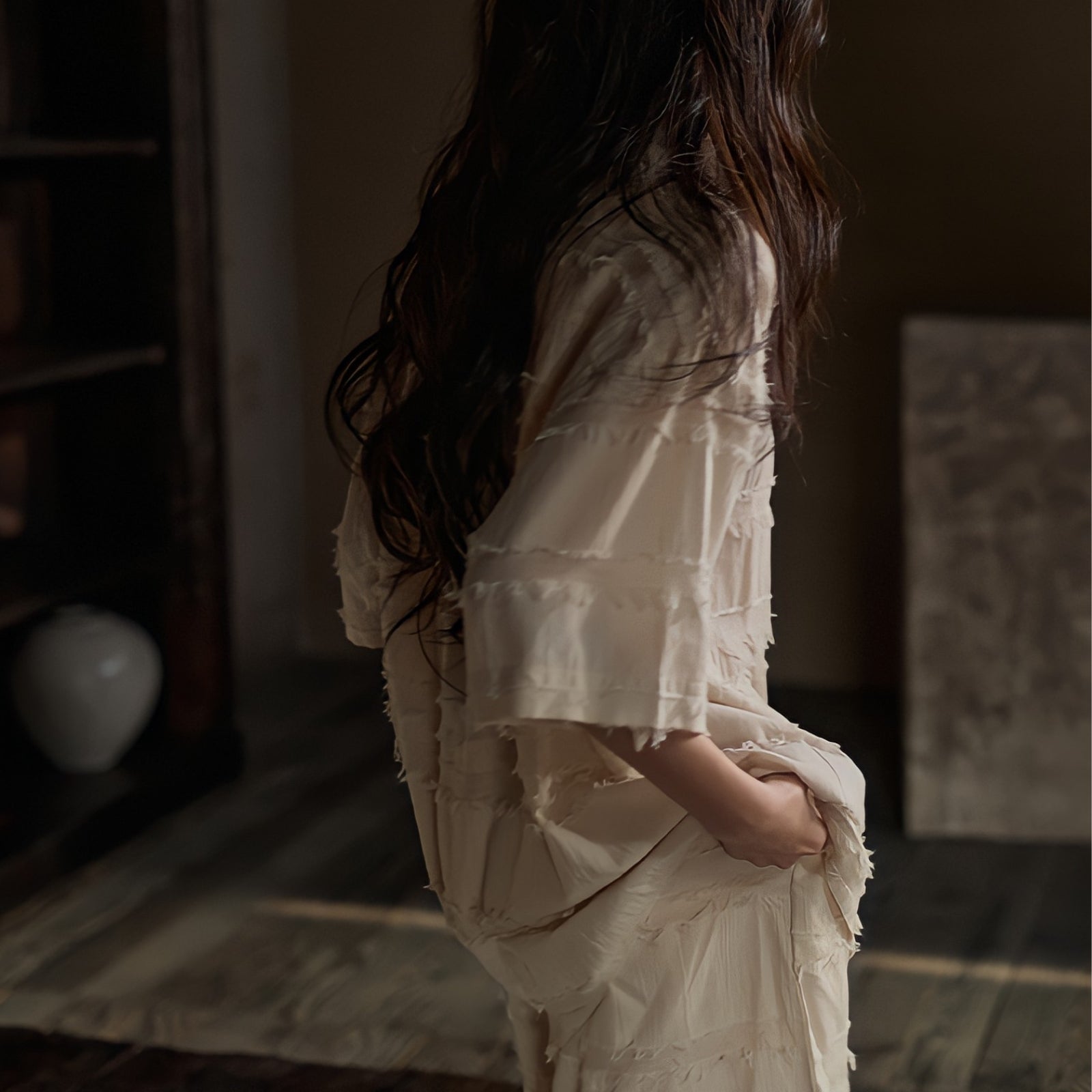 Fringe design cotton summer pajamas