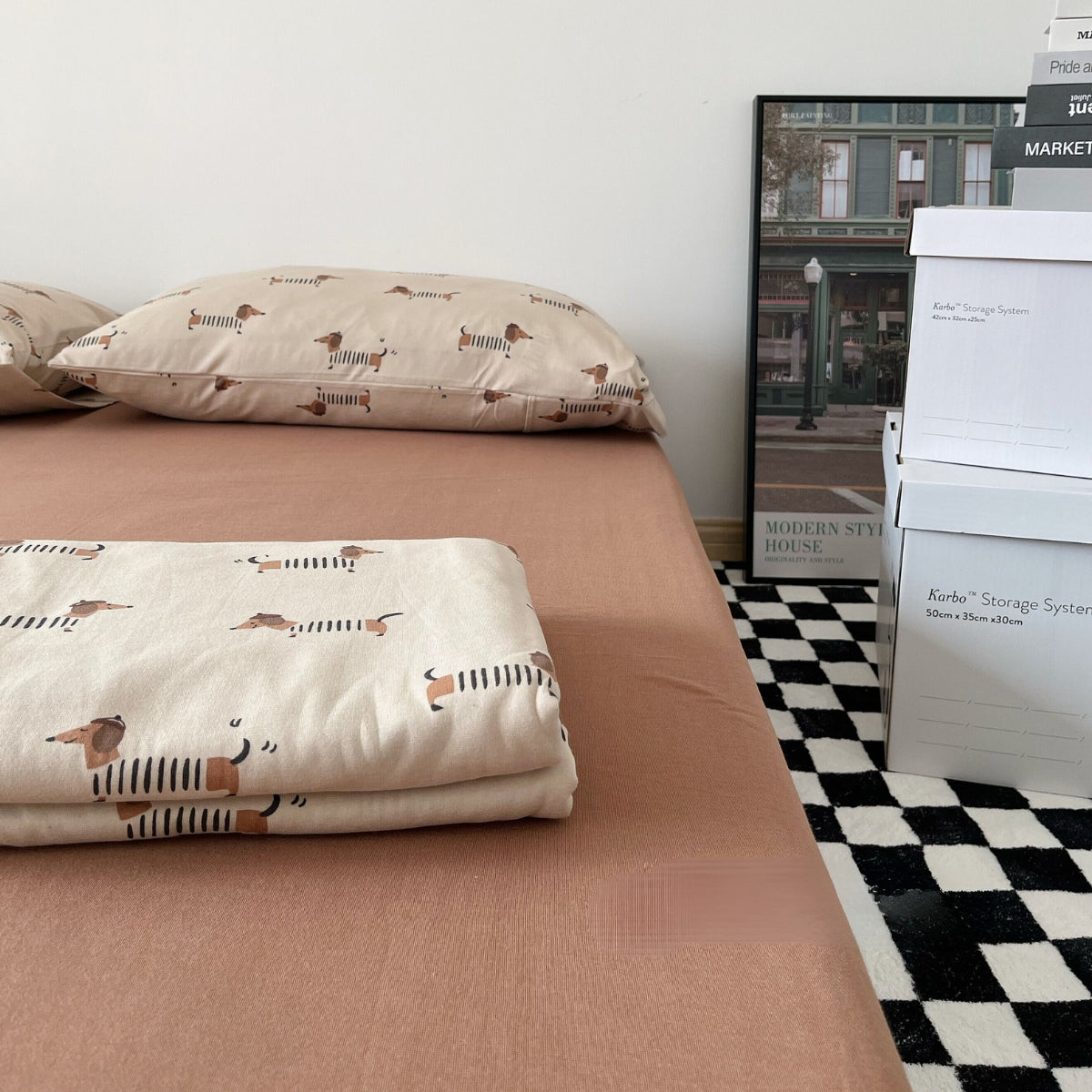 ダックスフンド 総柄寝具セット – kocol