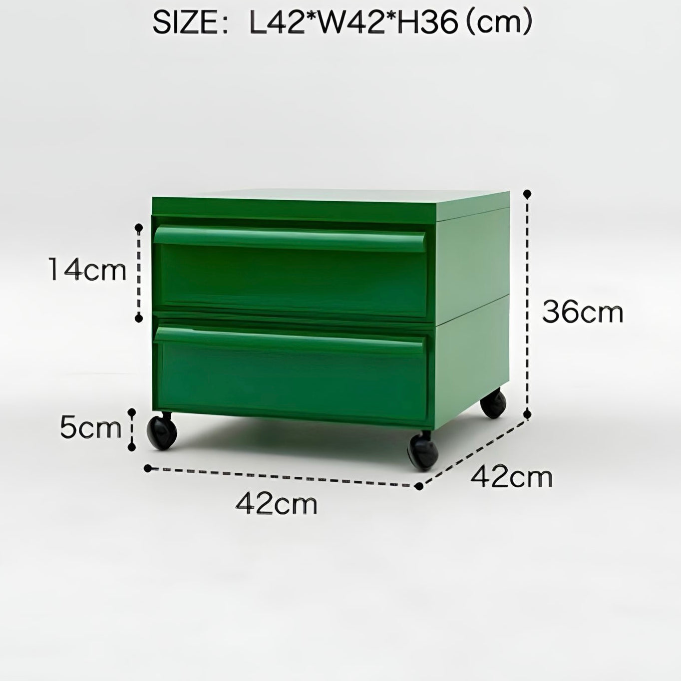 モダンカラフル可動式キャビネット kocol