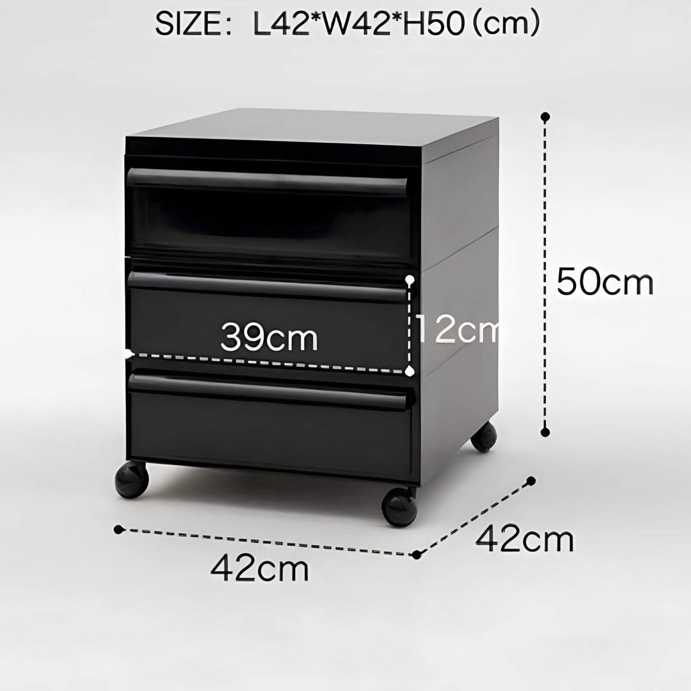 モダンカラフル可動式キャビネット kocol