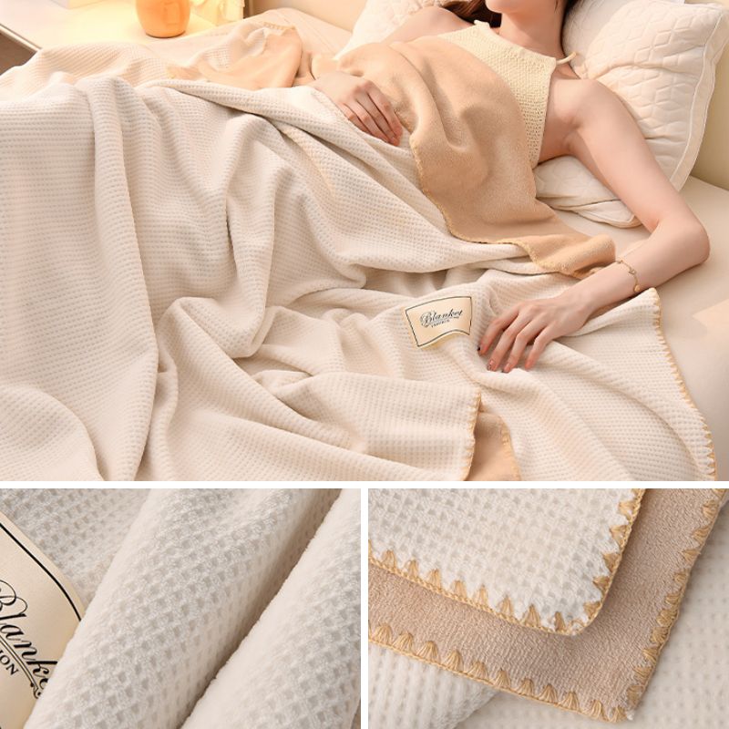 カラフルワッフルブランケット kocol