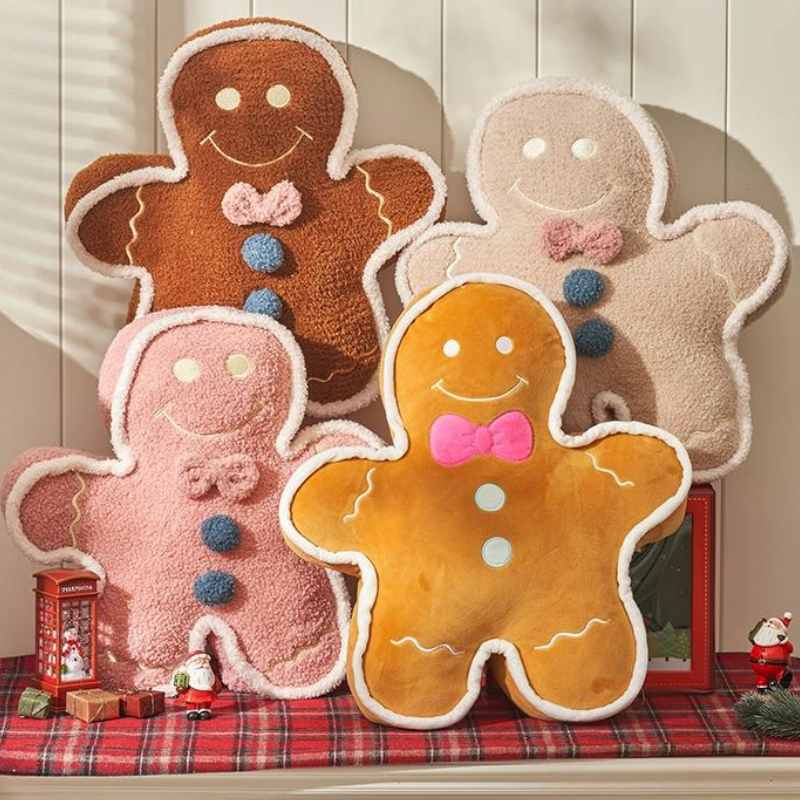 ジンジャーブレッドマンクッキーマンクリスマスぬいぐるみ kocol