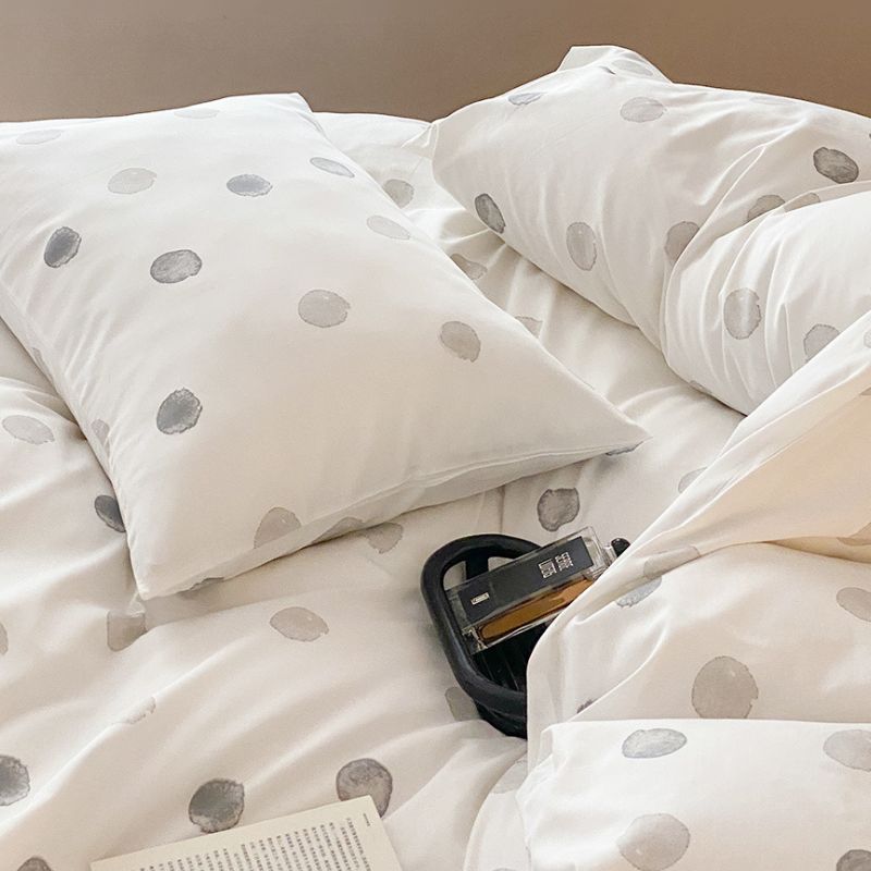 シンプルチェック柄コットン枕カバー2枚セット kocol