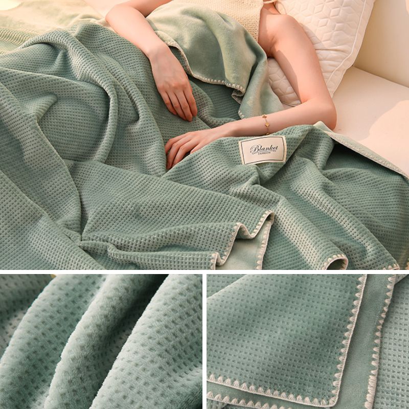 カラフルワッフルブランケット kocol