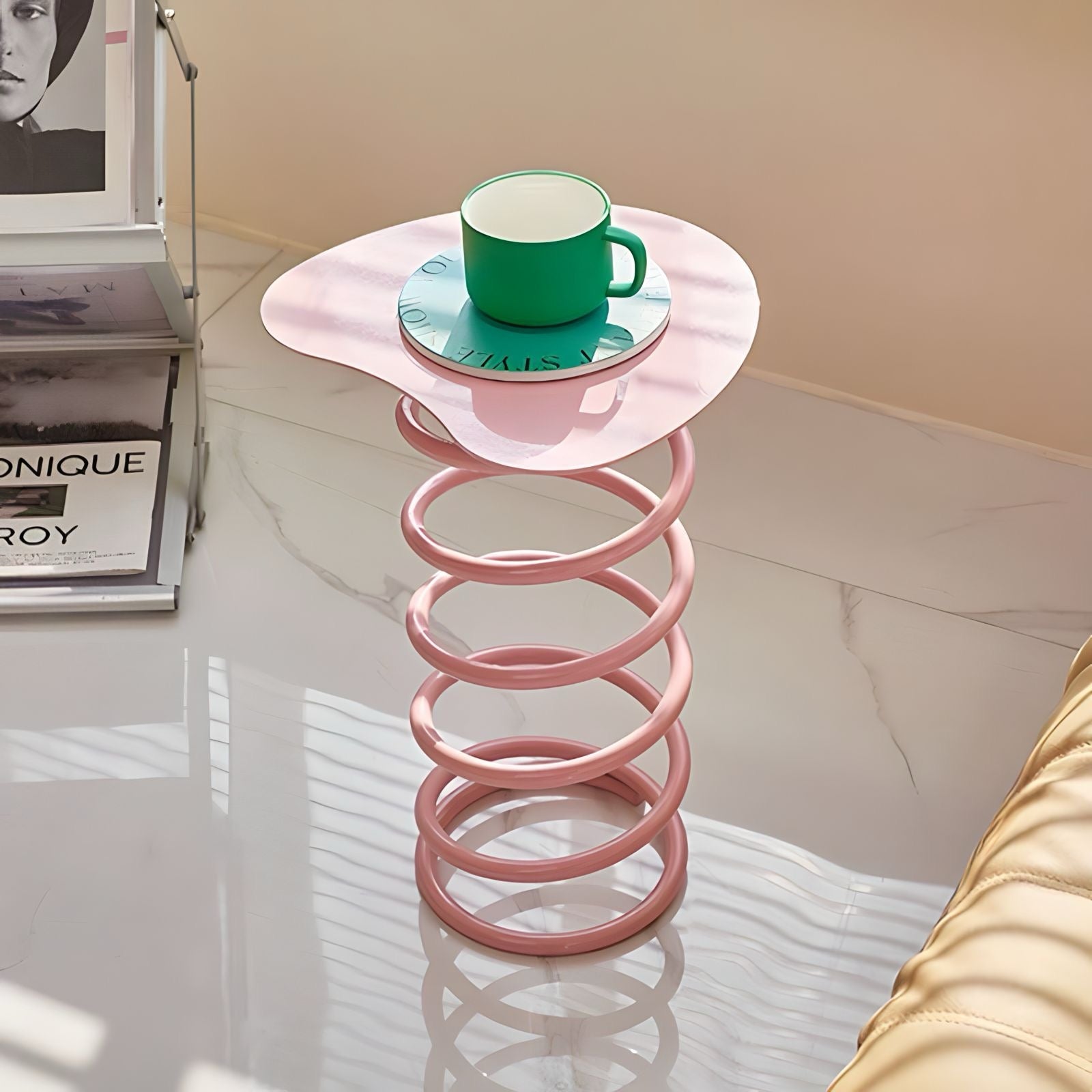 カラフルスプリングミニサイドテーブル kocol