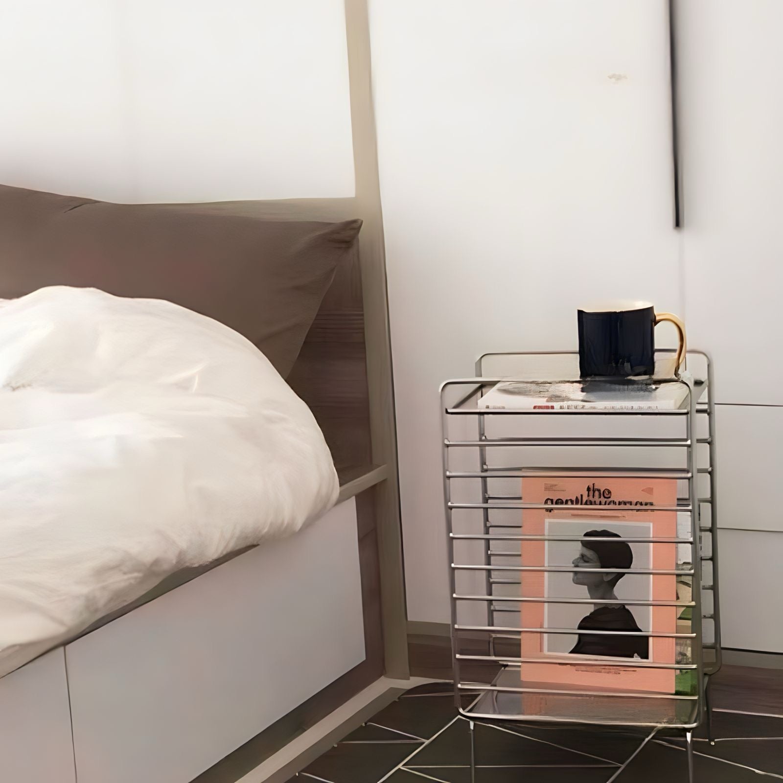 シンプルアイアンサイドテーブル kocol