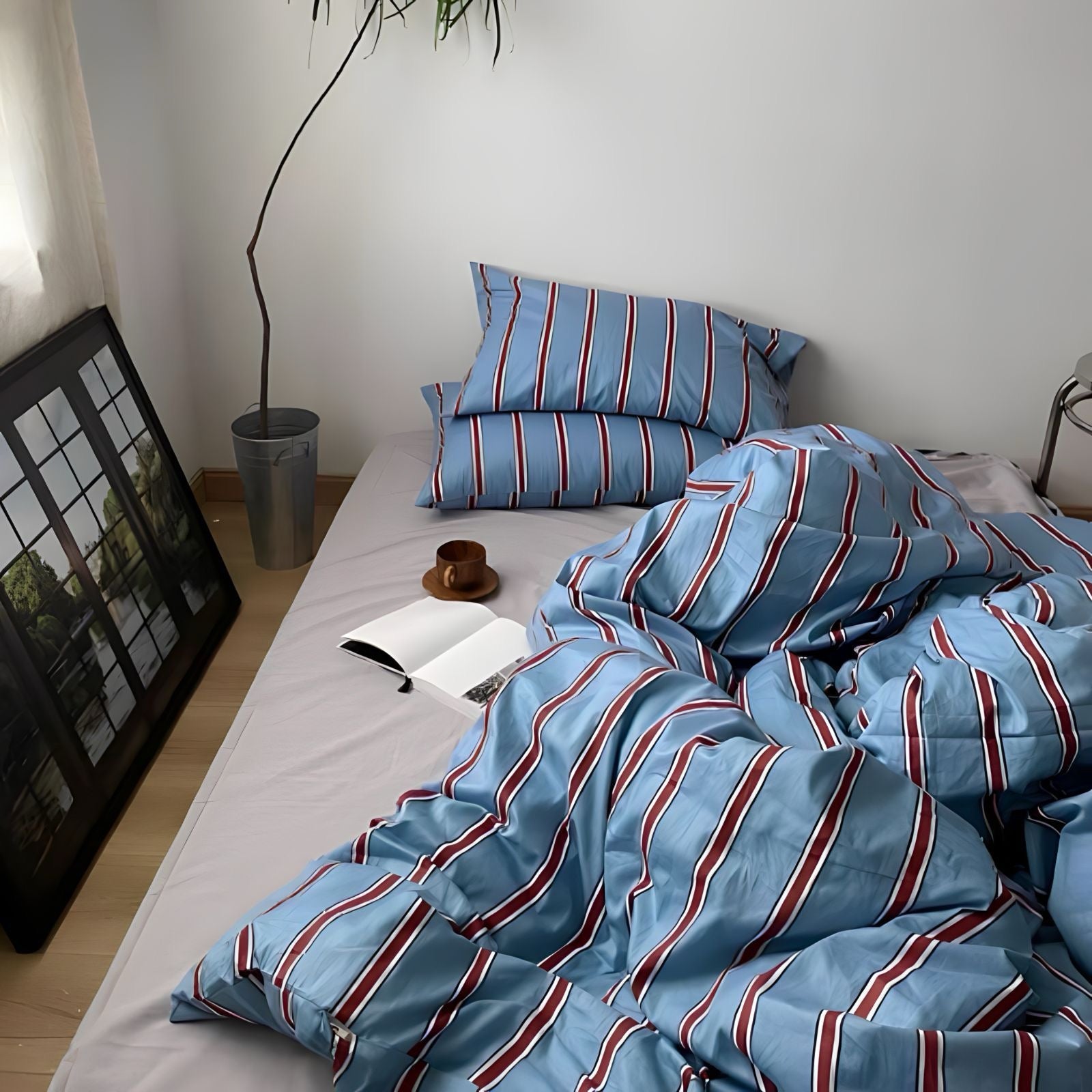 シンプルストライプ寝具セット kocol