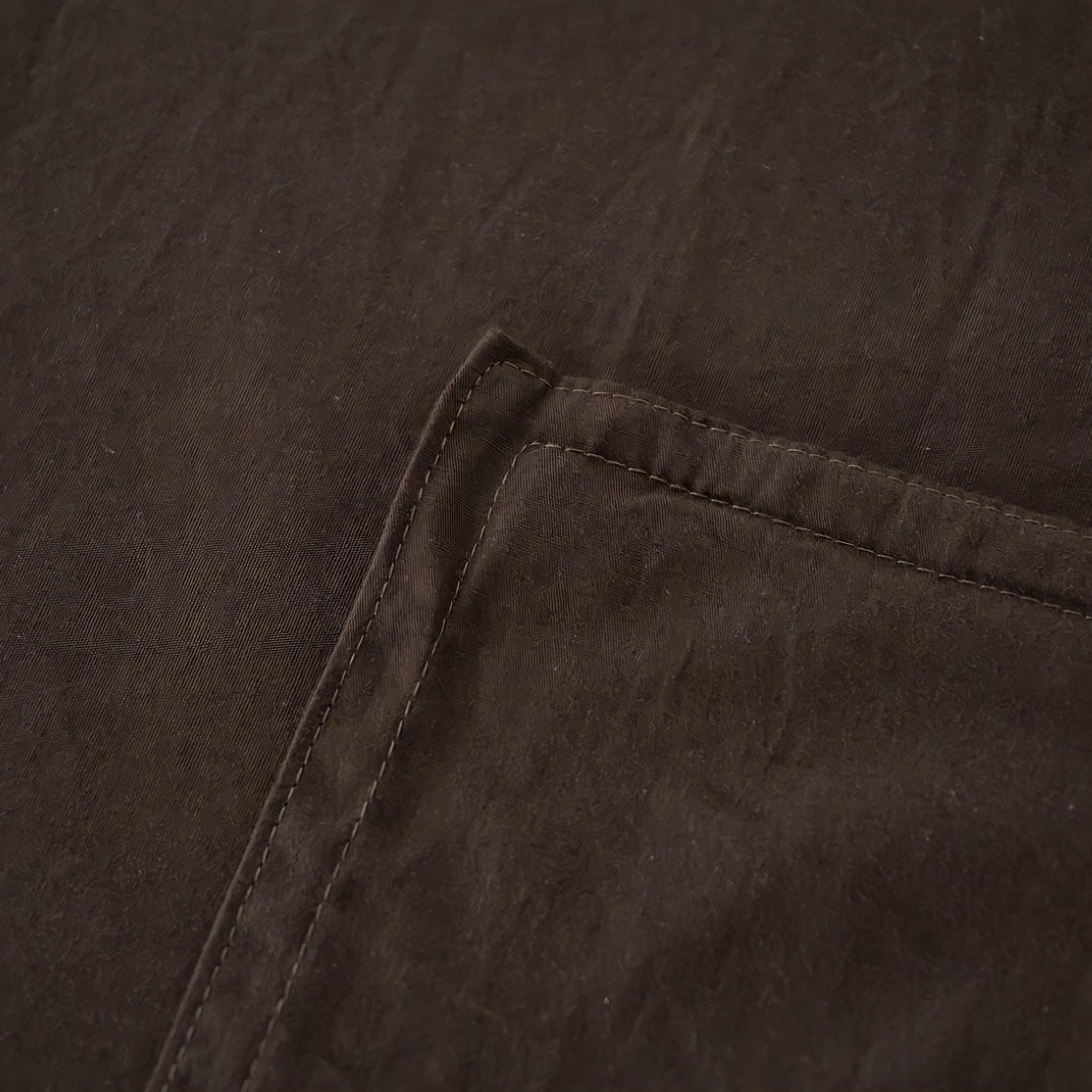 Pure cotton nuance pastel duvet cover, brown